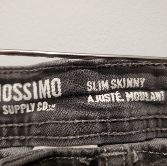 Grey Mossimo Skinny Ripped Jeans (Size 3) - Picture 3 of 11